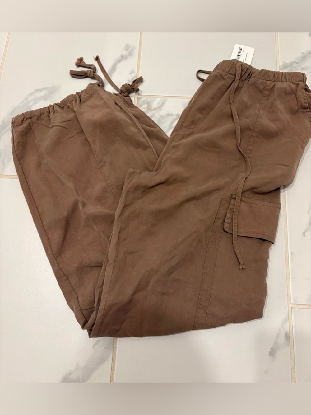 Brown joggers